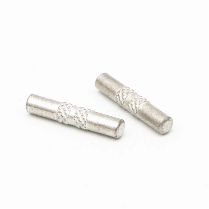 Customized CNC Lathe Knurled Dowel Pin Machine Parts